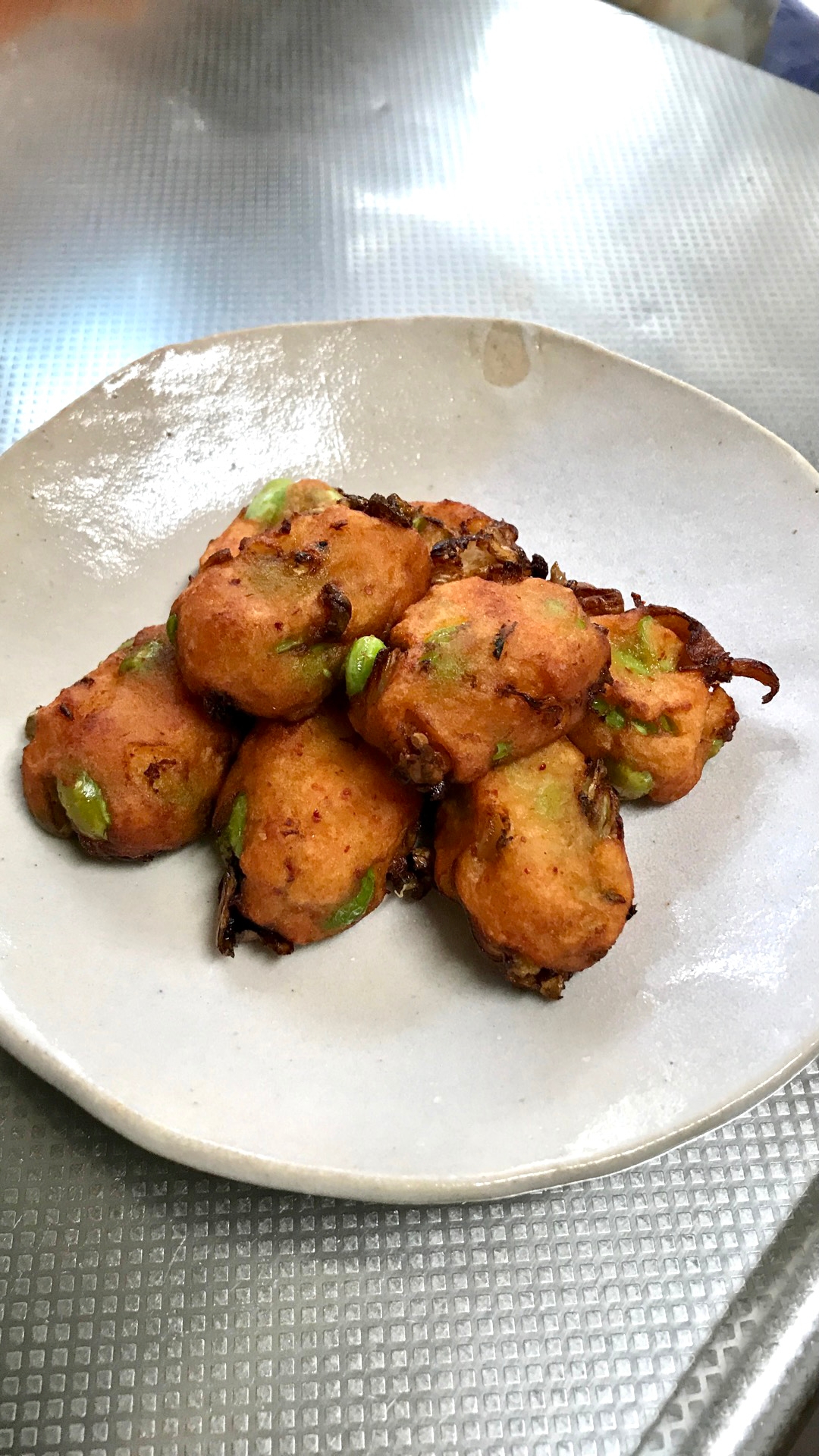 キムチと枝豆入りはんぺん揚げ レシピ 作り方 By Tonton22 楽天レシピ