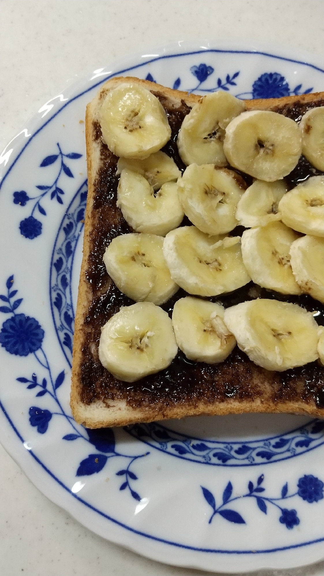 バナナホットチョコブレッド