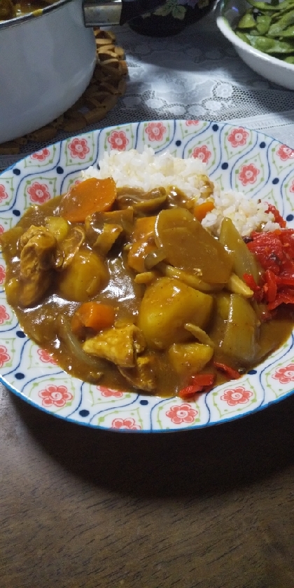 カレーをまろやかにする隠し味＊牛乳