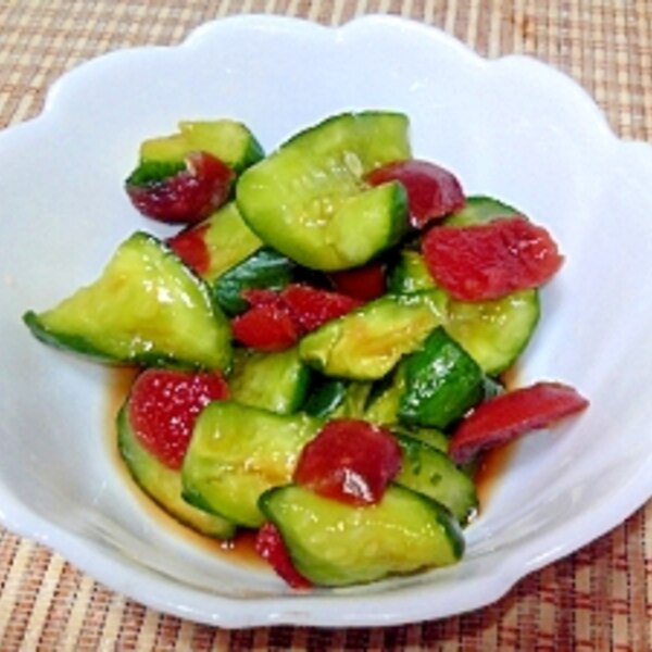 きゅうりとカリカリ梅のはちみつ漬け レシピ 作り方 By Neko6084 楽天レシピ きゅうりとカリカリ梅のはちみつ漬け レシピ 作り方 By Neko6084 楽天レシピ