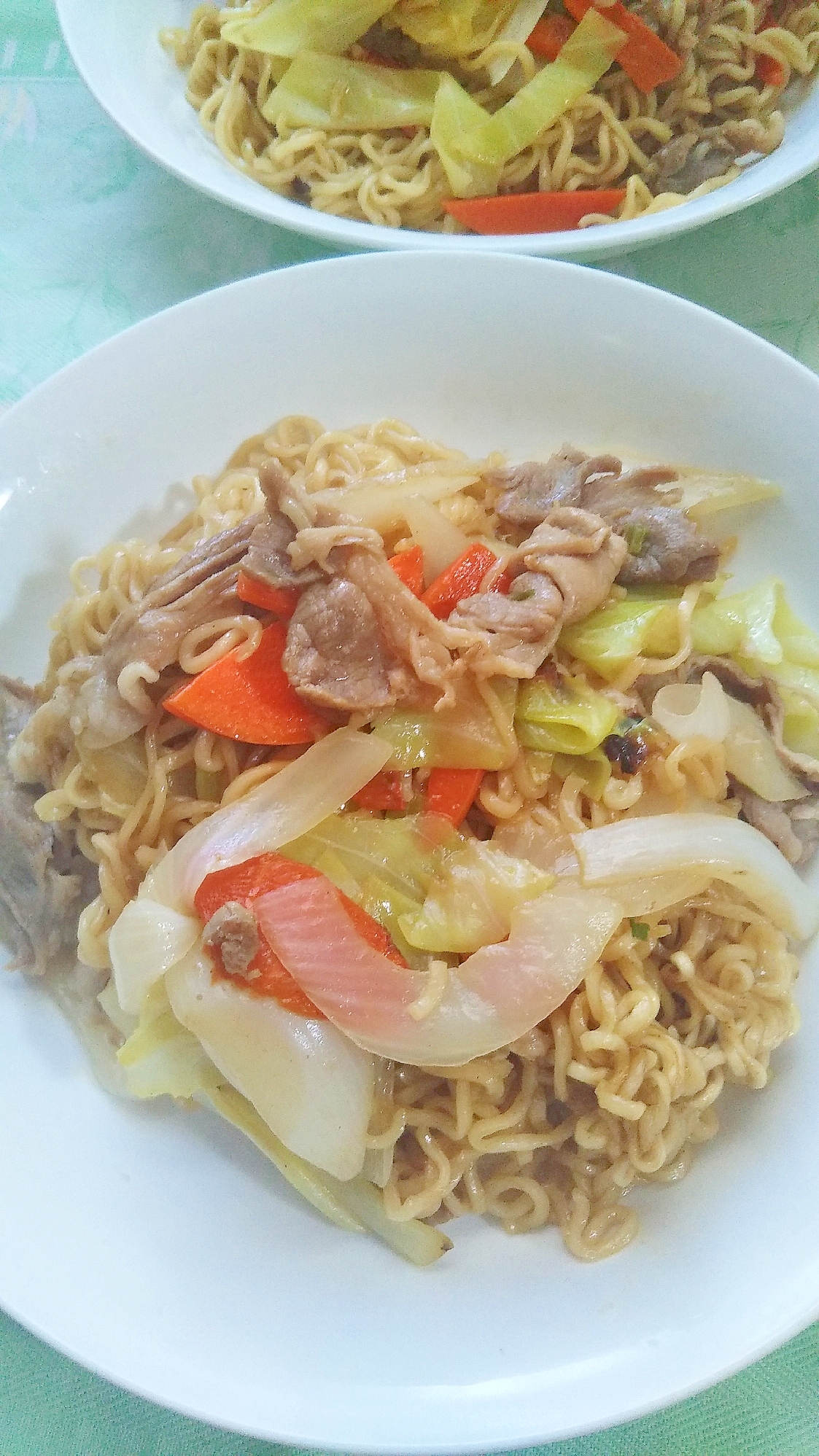 インスタントラーメンで♪博多屋台名物焼きラーメン