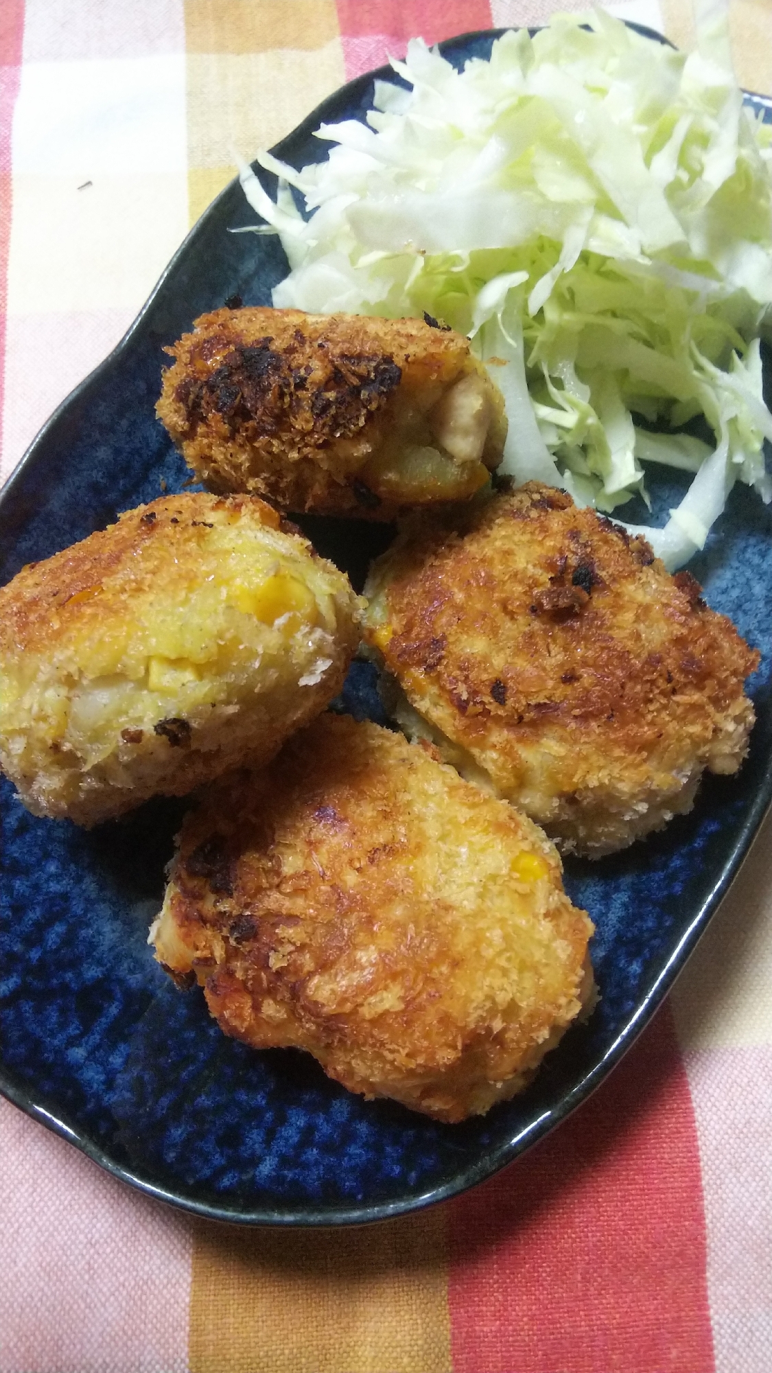 ほくほく☆鶏むねさつま芋コロッケ