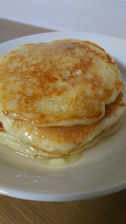 もっちりふわふわ♪とうふinパンケーキ