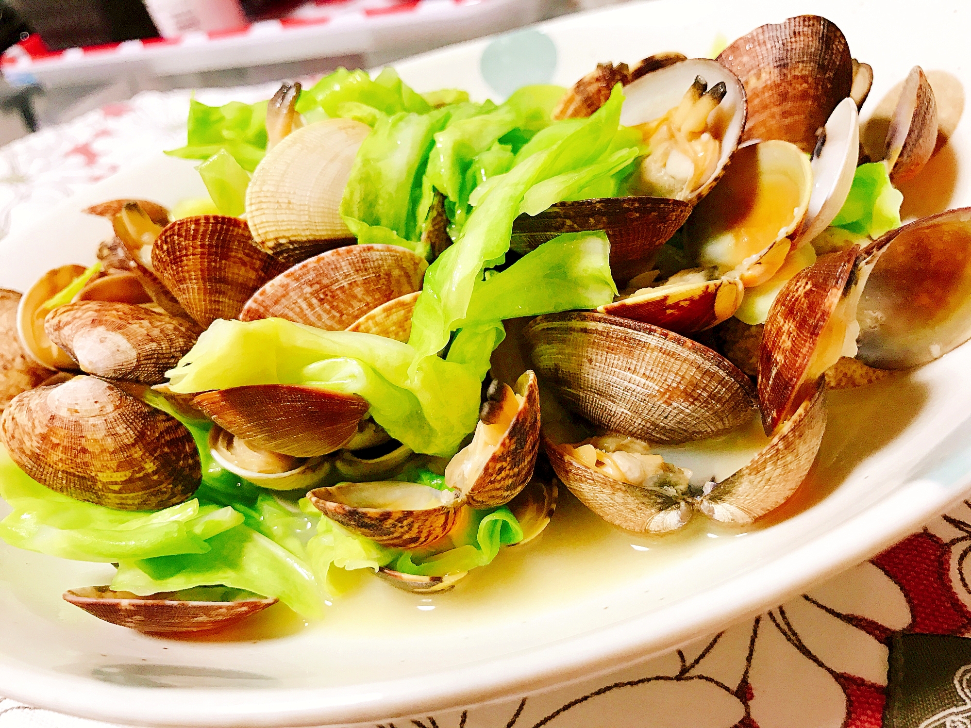 あさりと春キャベツのバター醤油蒸し レシピ 作り方 By ゆなったん 楽天レシピ