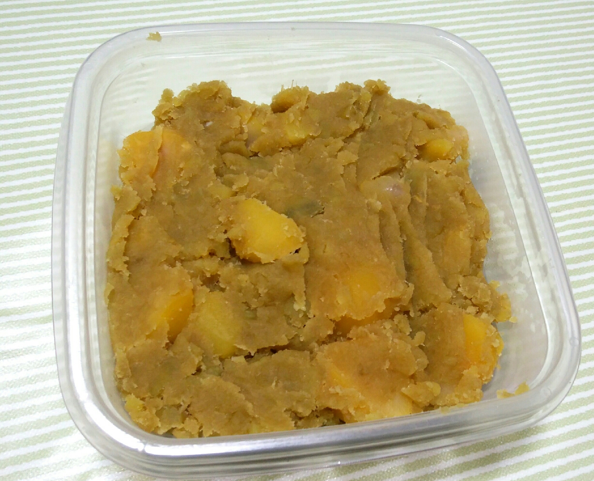 ルイボスティ栗きんとん 妊娠中に作った甘さ控えめ レシピ 作り方 By ペコナ 楽天レシピ