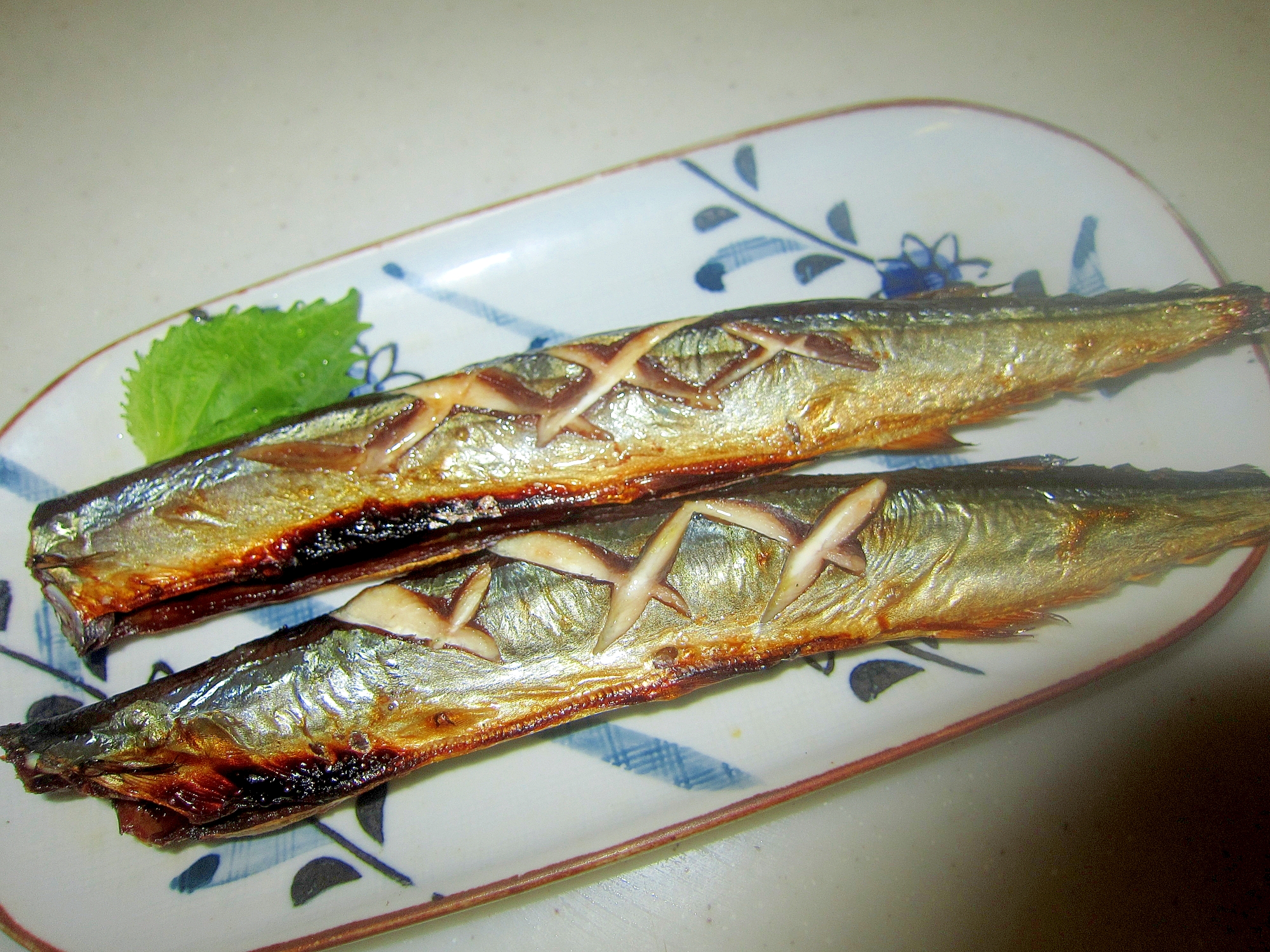 秋刀魚の干物グリル
