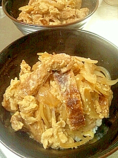 激安☆彡ふんわり玉子の油揚げ丼