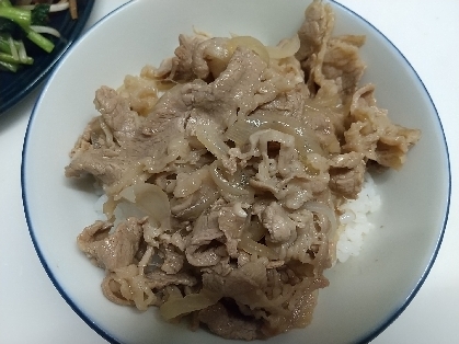 白だしで作る時短牛丼