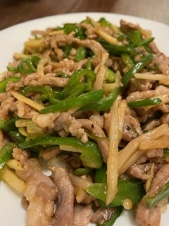 簡単⭐︎青椒肉絲