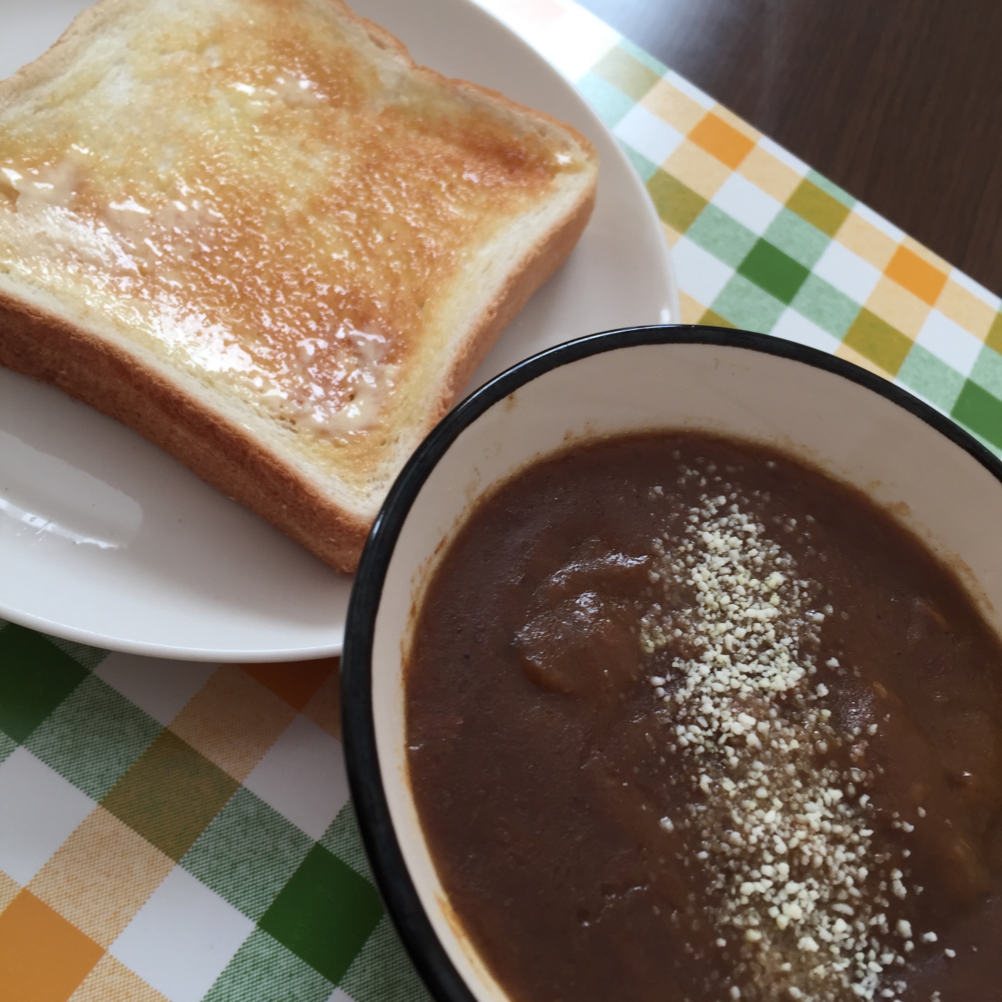 らくちん♫朝カレーつけパン