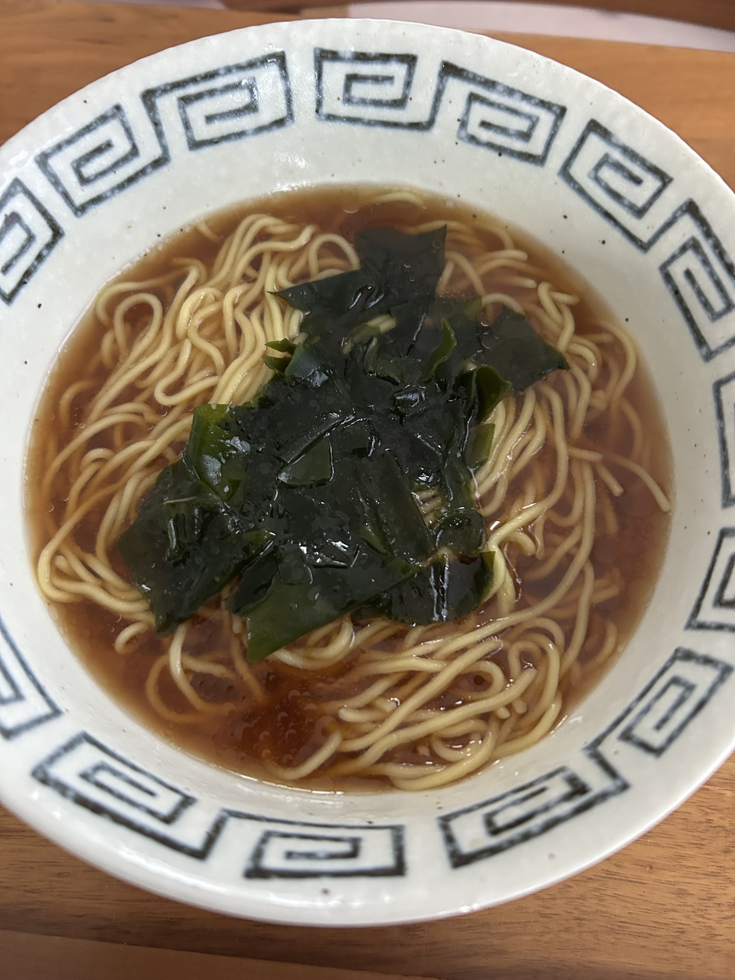 わかめラーメン