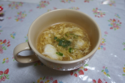 初めてたまごスープを手作りしましたが、美味しくできました☆
また作ろうと思います(´∀｀*)