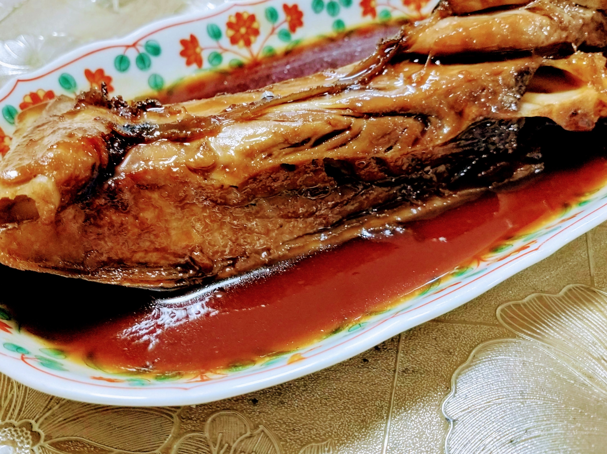 ＜節約＞お得な煮魚（マグロのかま）