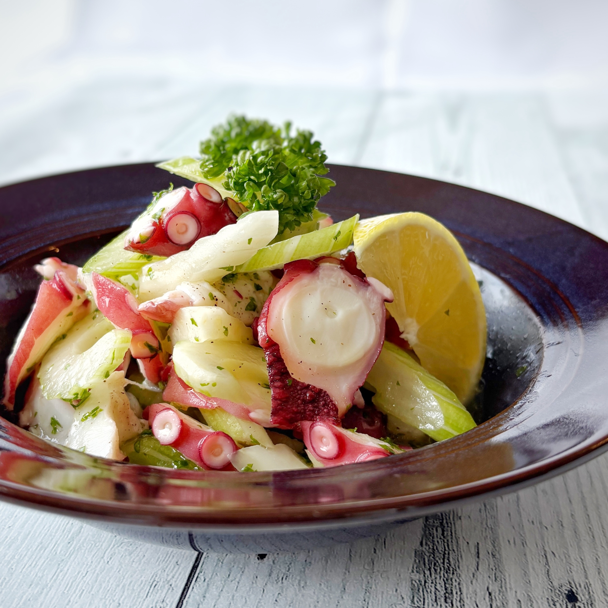 タコとセロリのマリネサラダ