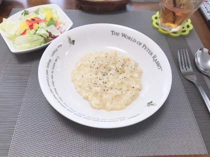 超簡単！お店で出した基本のチーズリゾット