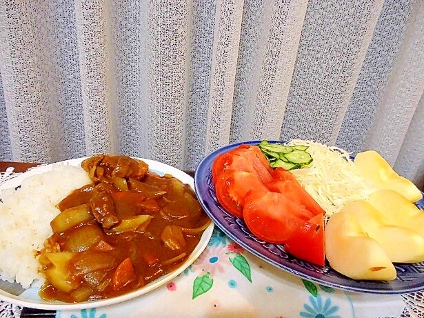 カレーライスセット レシピ・作り方 by mimi2395 - 楽天レシピ