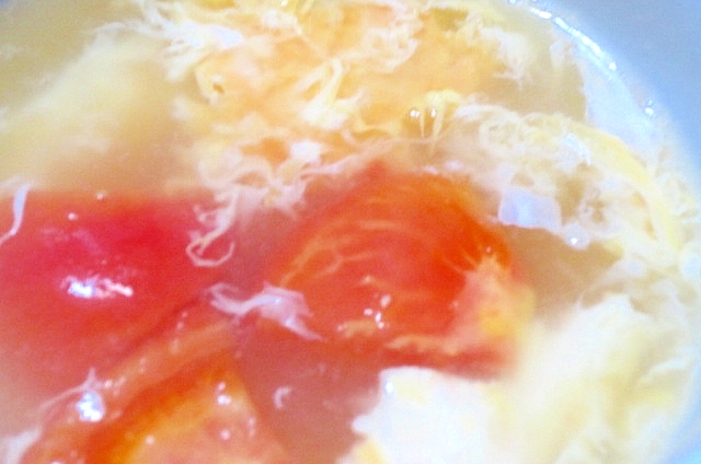 簡単☆トマトと卵の中華スープ