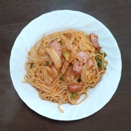 フライパン要らず！本格ナポリタン