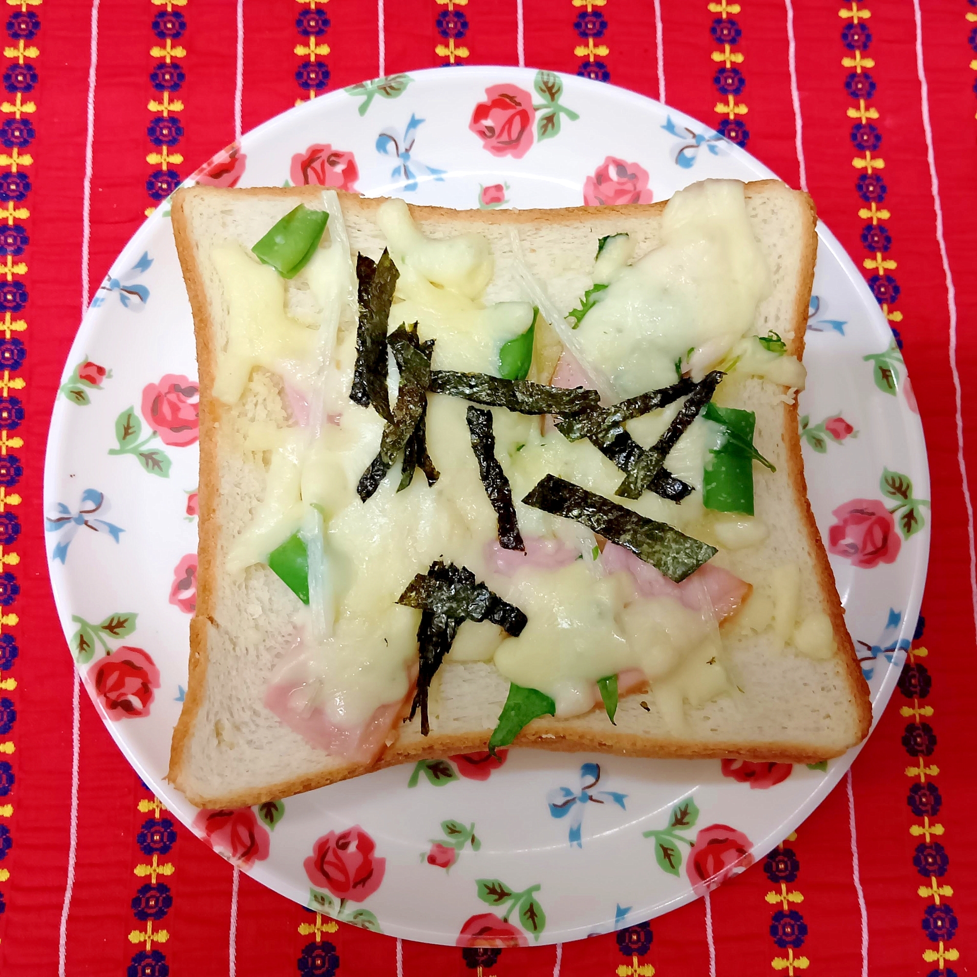 海苔ピザトーストその10