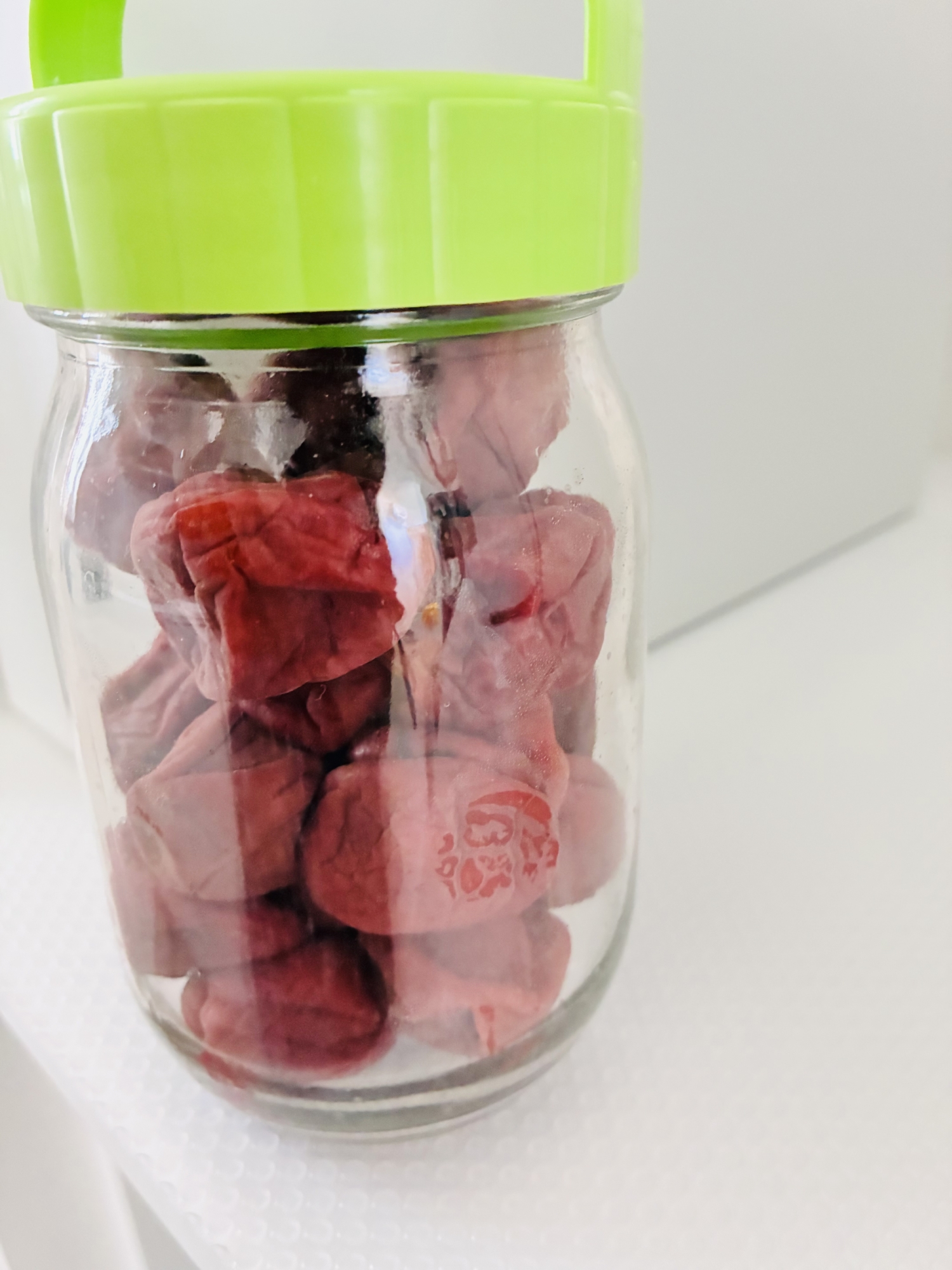 治子おばあちゃんの梅干し