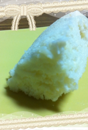 卵白消費☆白いシフォンケーキ