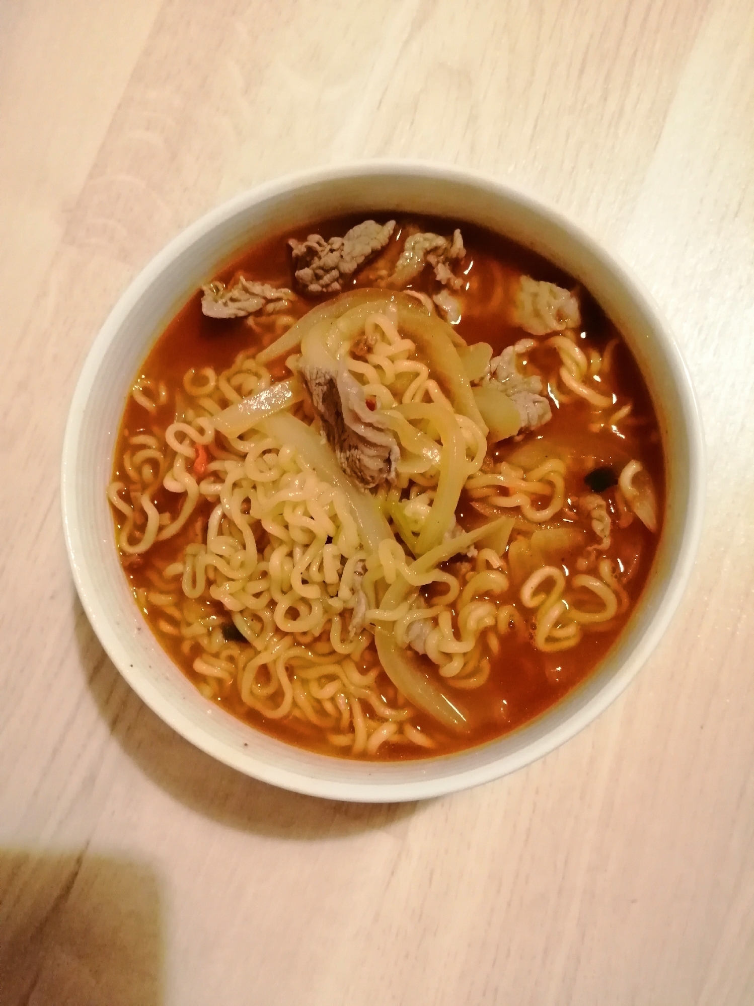 牛玉ねぎ辛ラーメン