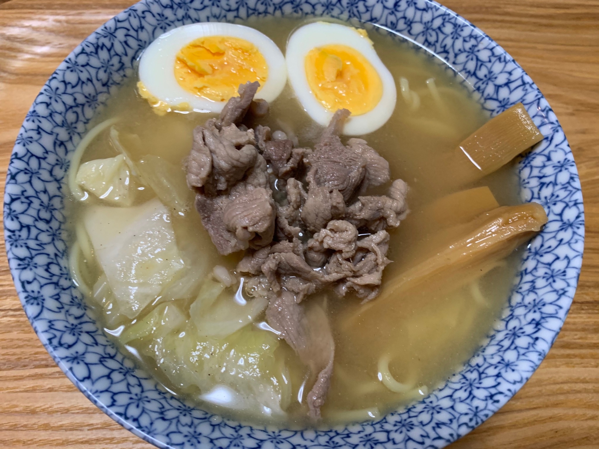 鶏ガラ乾麺味噌ラーメン