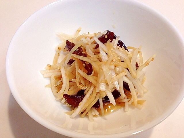 コリコリっ 大根とキクラゲのポン酢サラダ レシピ 作り方 By アボカドプリン 楽天レシピ