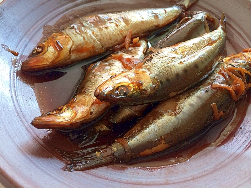 小イワシの甘辛煮♪