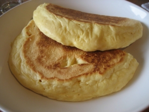 子供のおやつに きなこパンケーキ レシピ 作り方 By ゆっぷりん 楽天レシピ