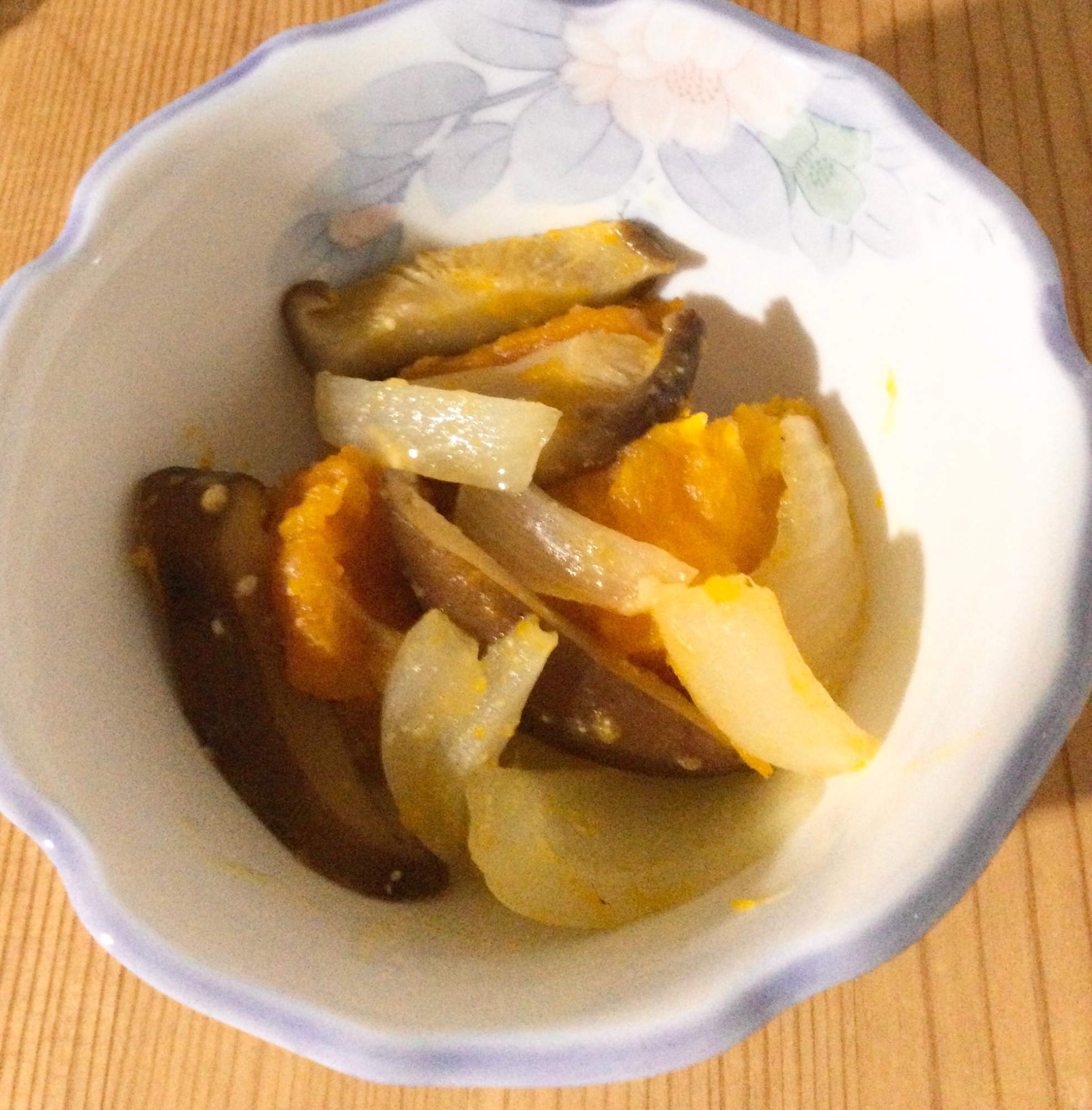 椎茸玉ねぎかぼちゃの味噌煮♪⚘⠜