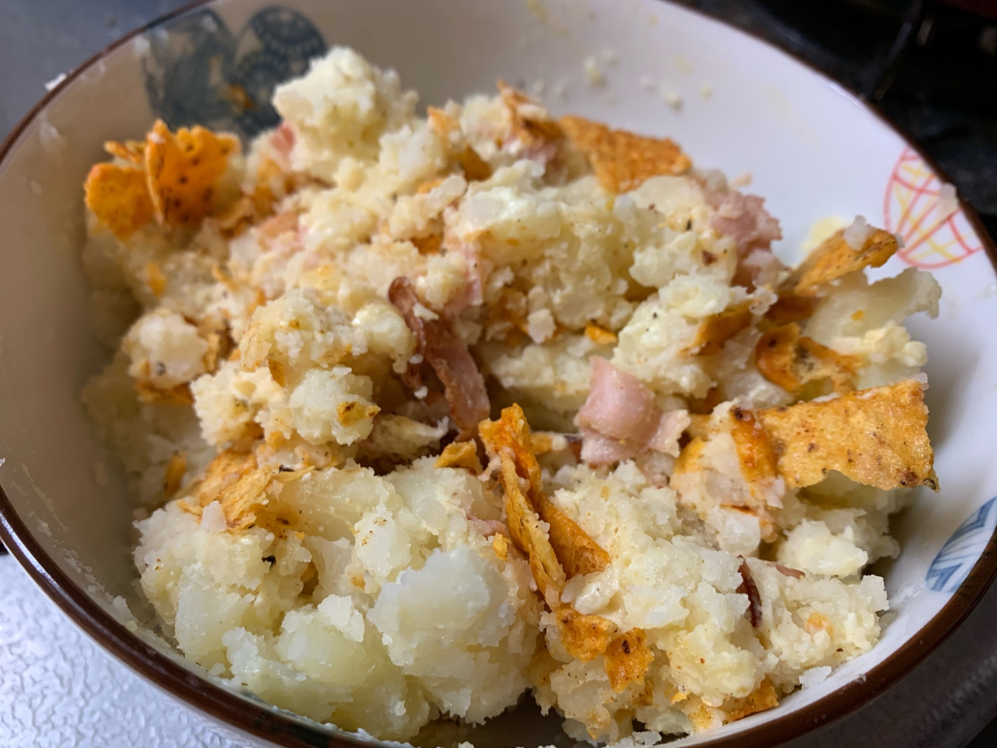 ドリトスが決め手♡大人のポテサラ♪