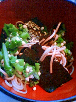 気軽にオクラでわんこそば!