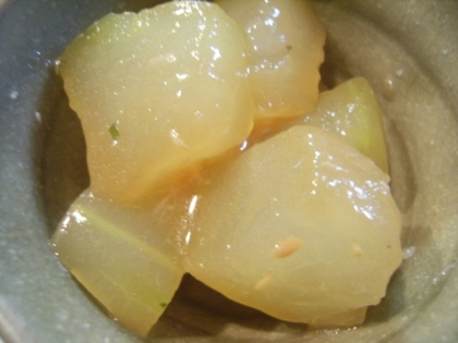 冬瓜とツナ缶のあんかけ