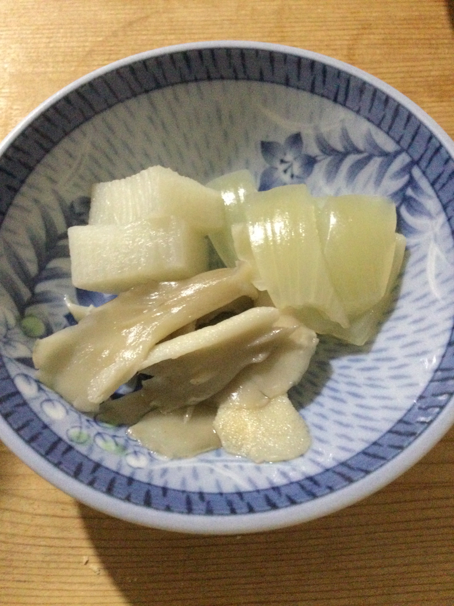長芋玉ねぎ舞茸の煮物