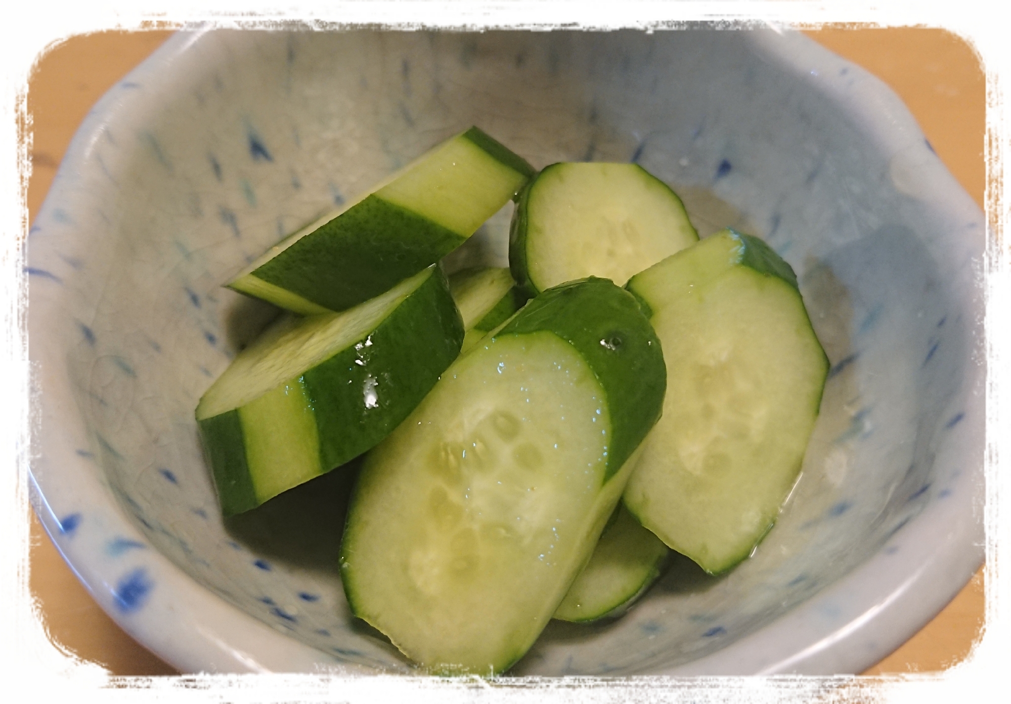 白だしとゆず胡椒で漬けるきゅうり