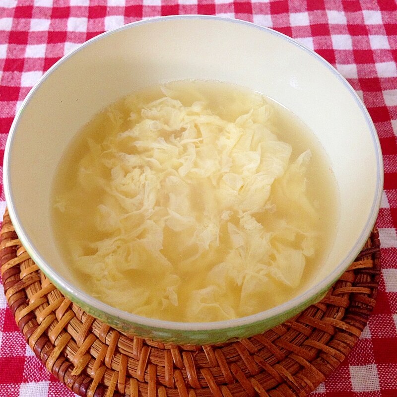 ふわふわ卵のコンソメスープ♡ レシピ・作り方 by THANK YOU GOOD BYE