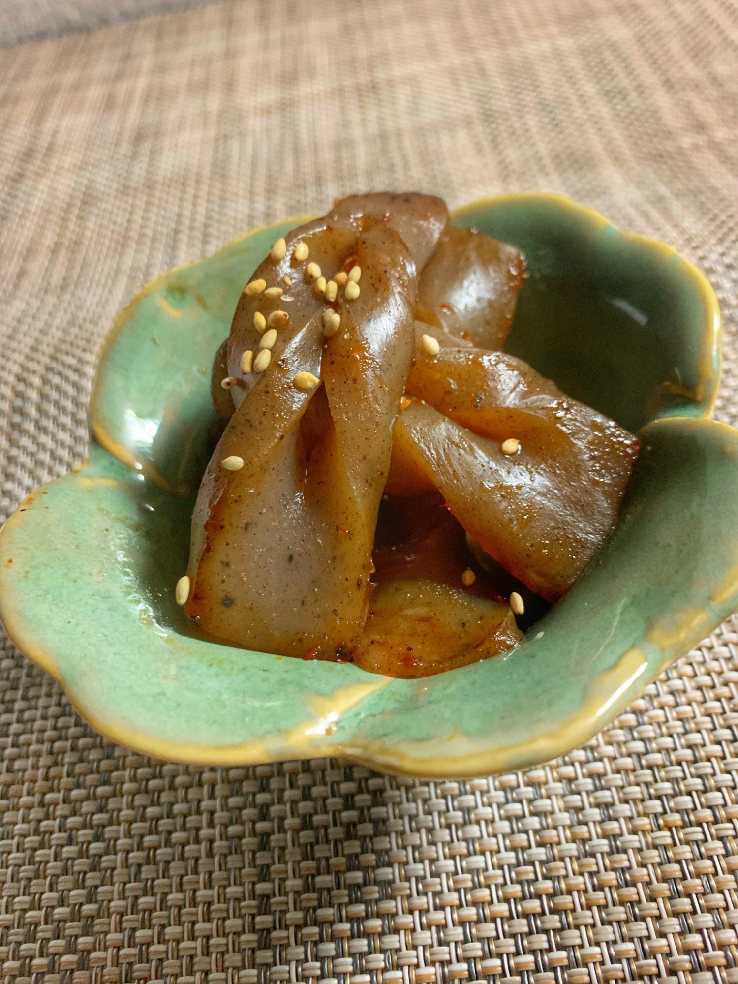 簡単！美味しい！こんにゃくの甘辛煮♫