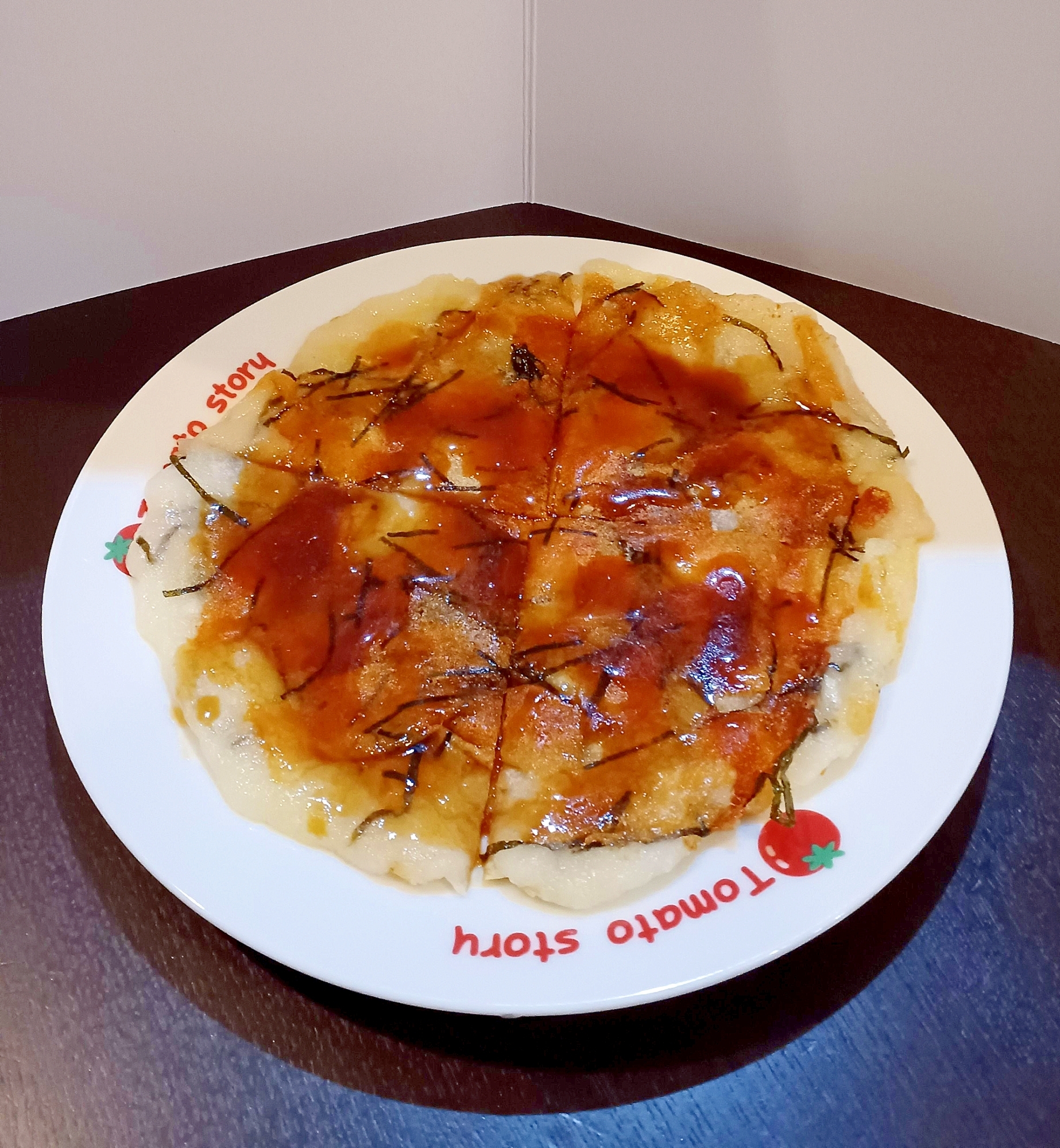 お餅とチーズの磯部焼き