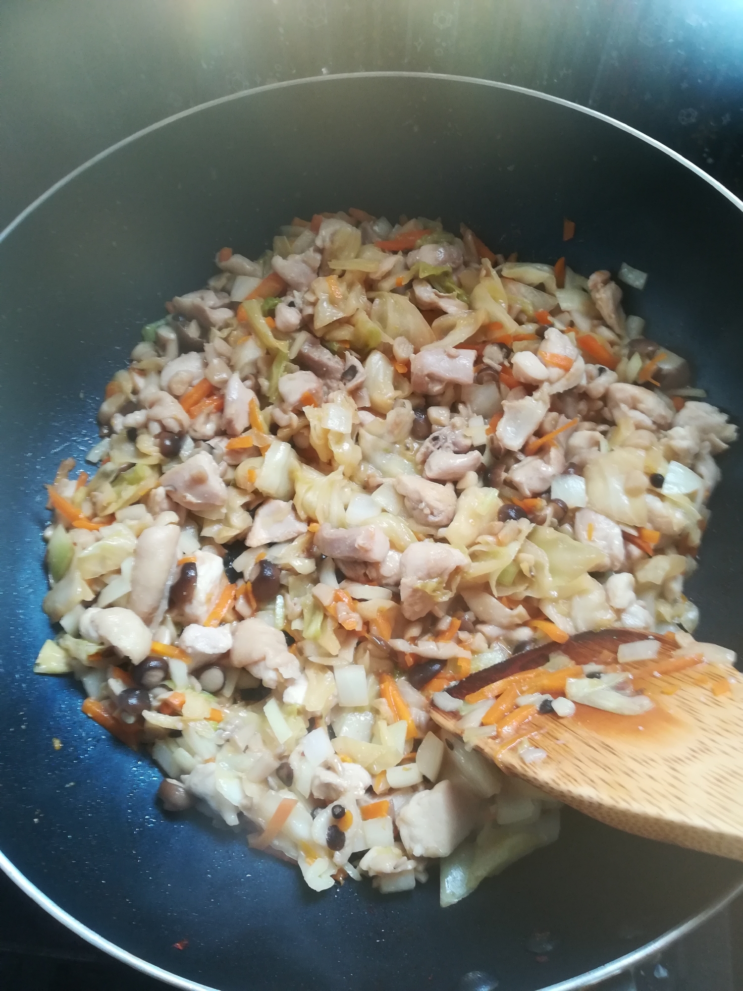 鶏もも肉のコロコロ回鍋肉