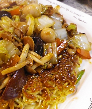 ソース焼きそばで 怠慢あんかけ焼きそば レシピ 作り方 By Leopoo 楽天レシピ