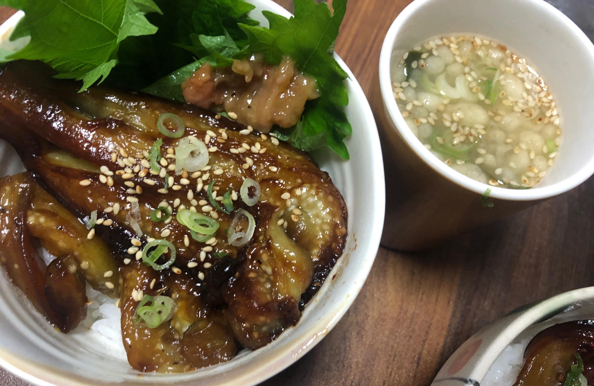 鰻もどき！？ナスの蒲焼き丼