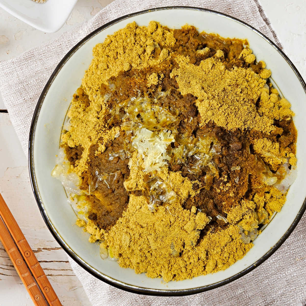 温泉(T・k・G)♨️雑穀発芽玄米入りキニャ粉ご飯