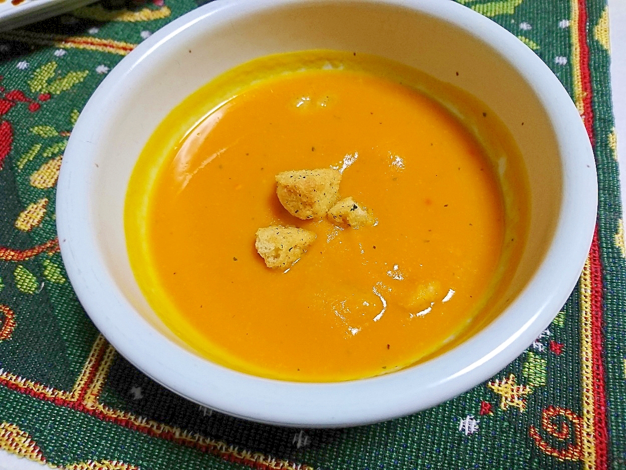 サラッと飲める～南瓜のスープ
