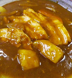 豚バラがっつりカレー