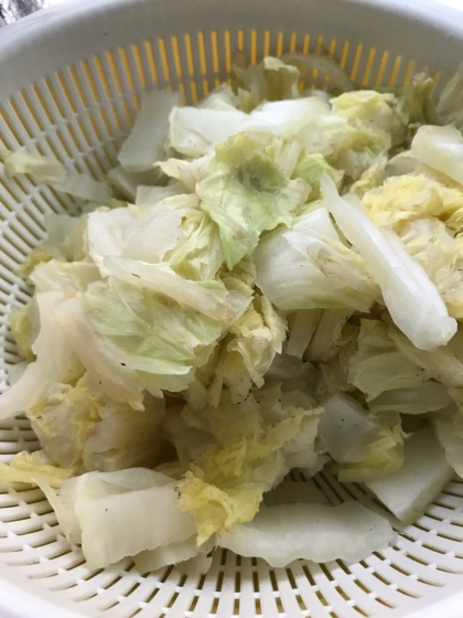 材料は白菜だけ✨白菜の簡単うま煮♡