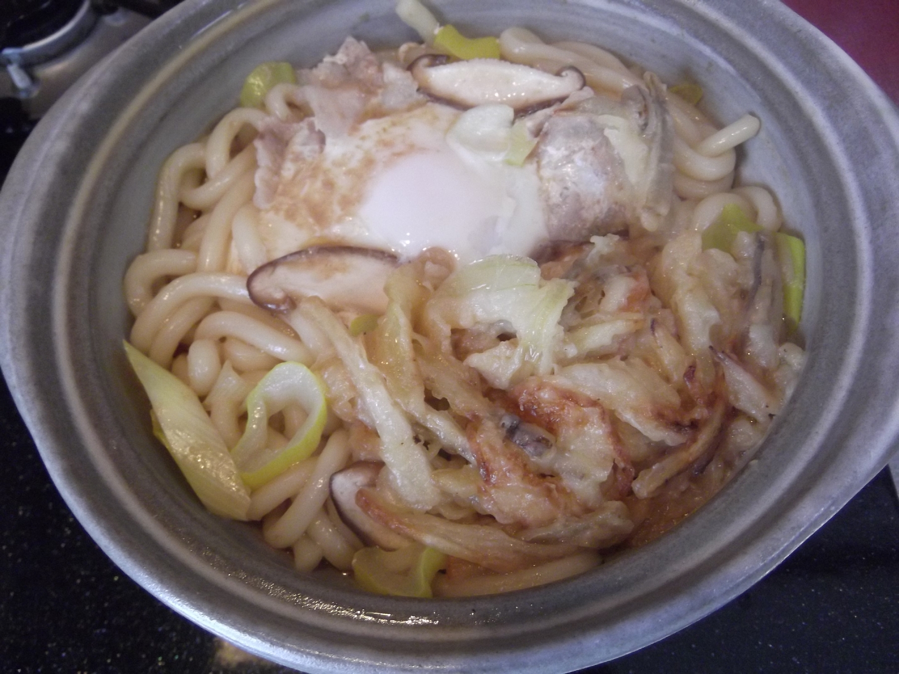 鍋焼きうどん