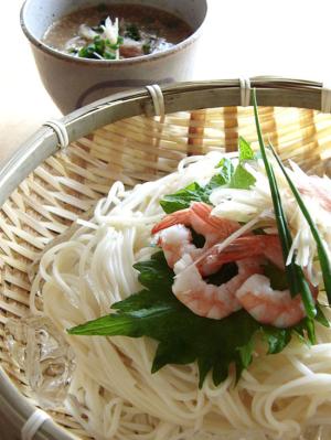 ごまだれ 白えびそうめん レシピ 作り方 By Tsuyumi Mama 楽天レシピ