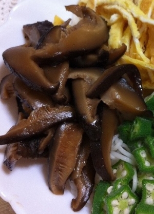 素麺などのおとも!椎茸の甘煮☆
