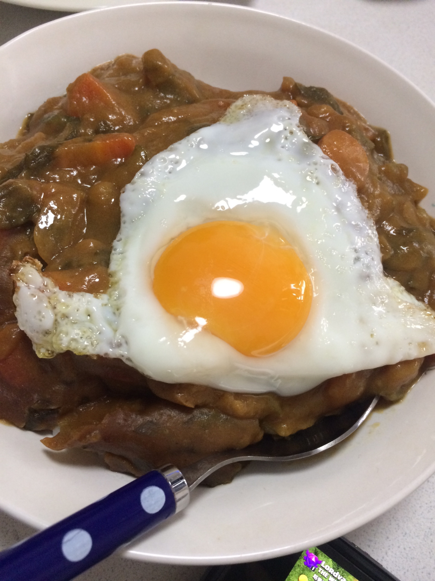 ほうれん草カレー